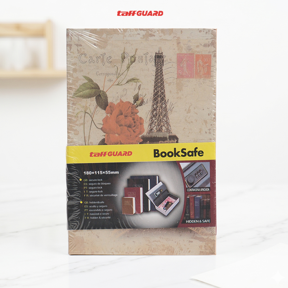 Gambar produk TaffGUARD Brankas Buku Novel Password Anti Maling Hidden Safe Box - KB-20P - Kemasan