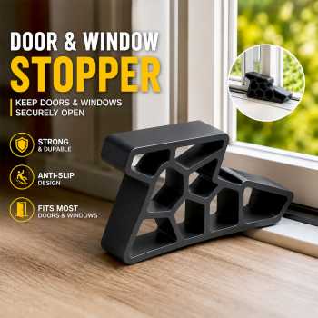 FABLOFT Penahan Pintu Jendela Anti-Slam Non Slip Door Stopper - KAK-999