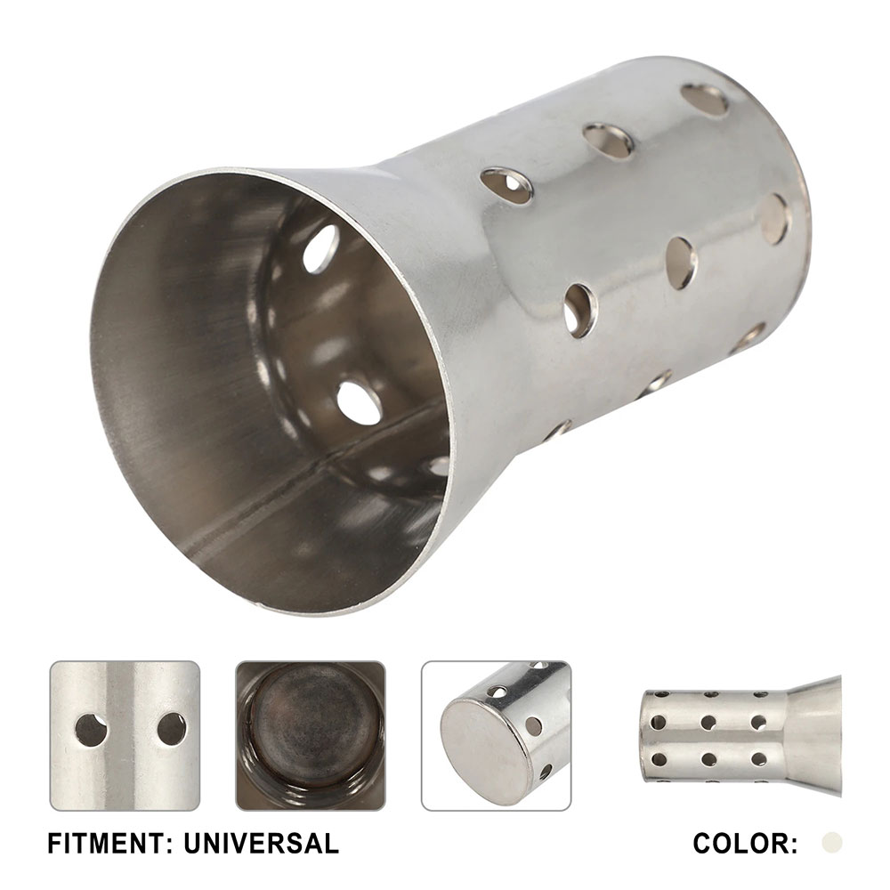 JFGR Db Killer Universal Muffler Silencer Peredam Knalpot Motor 61mm - ES01020 Gambar produk JFGR Db Killer Universal Muffler Silencer Peredam Knalpot Motor 61mm - ES01020 - 1