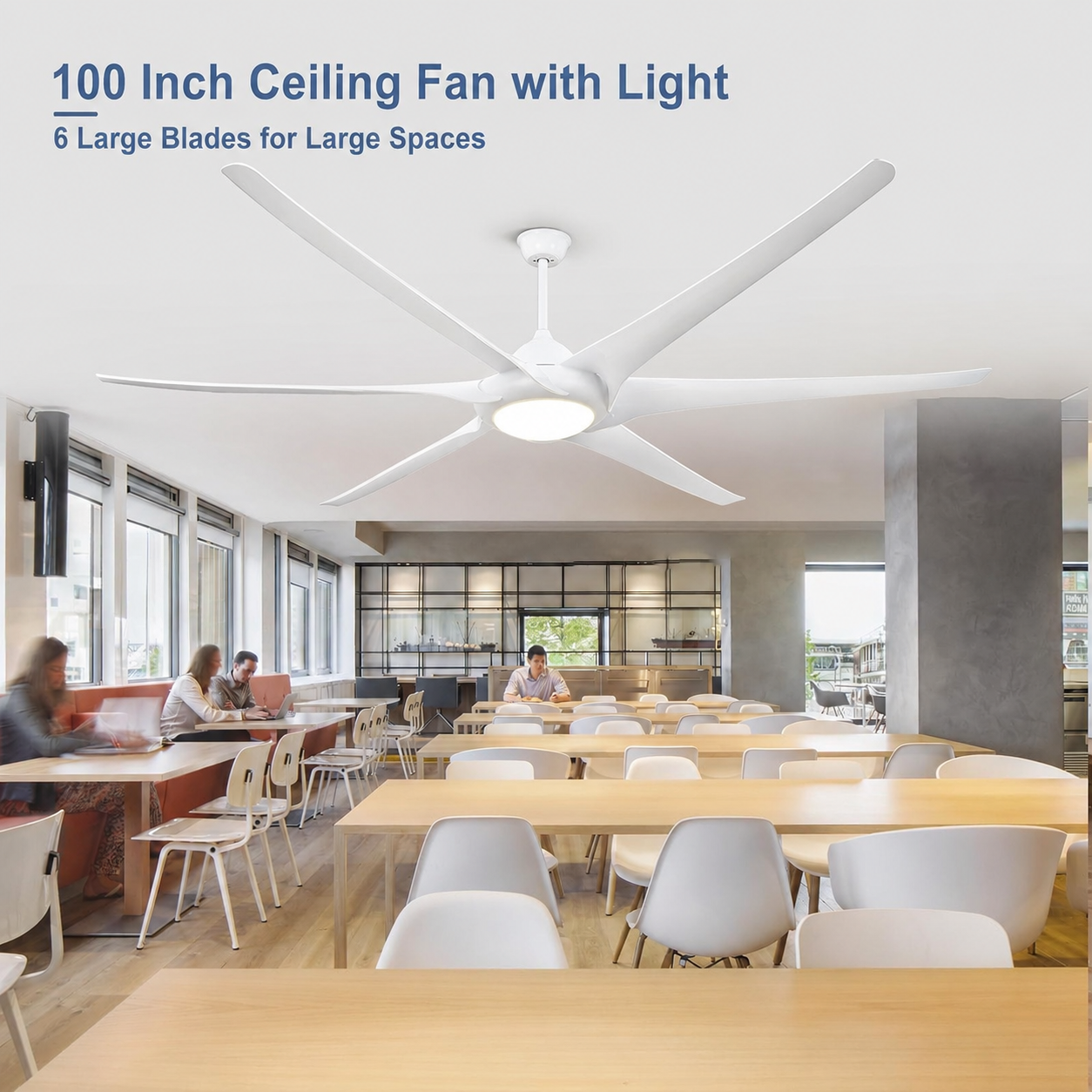 SOVE Kipas Angin Gantung Plafon Ceiling Fan 6 Speed LED 100 Inch - SW222 Gambar produk SOVE Kipas Angin Gantung Plafon Ceiling Fan 6 Speed LED 100 Inch - SW222 - Utama