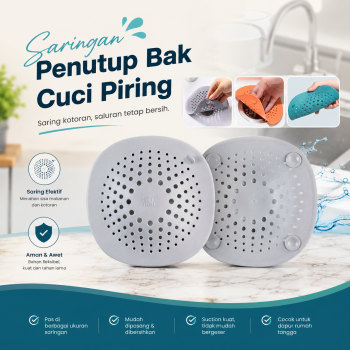 LOWESW Saringan Penutup Bak Cuci Piring Kitchen Sink Filter - F291