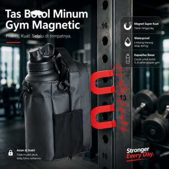 GCDHome Tas Botol Minum Gym Magnetic Tumbler Bottle Holder Waterproof - GC-22