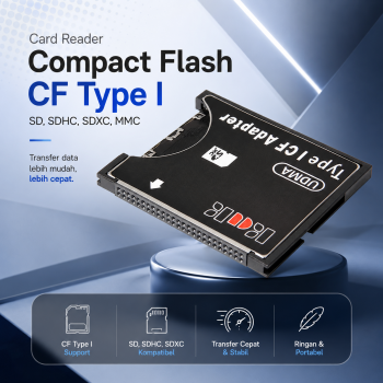 Card Reader Compact Flash Adapter SD Card CF Type I SDHC SDXC MMC - WL-695