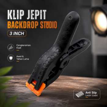 TaffSTUDIO Klip Jepit Backdrop Studio Fotografi dan Papan Woodworking