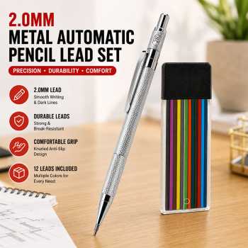 MROOFUL Pensil Mekanik Mechanical Pencil 2B 2mm Isi 12 - BL-625