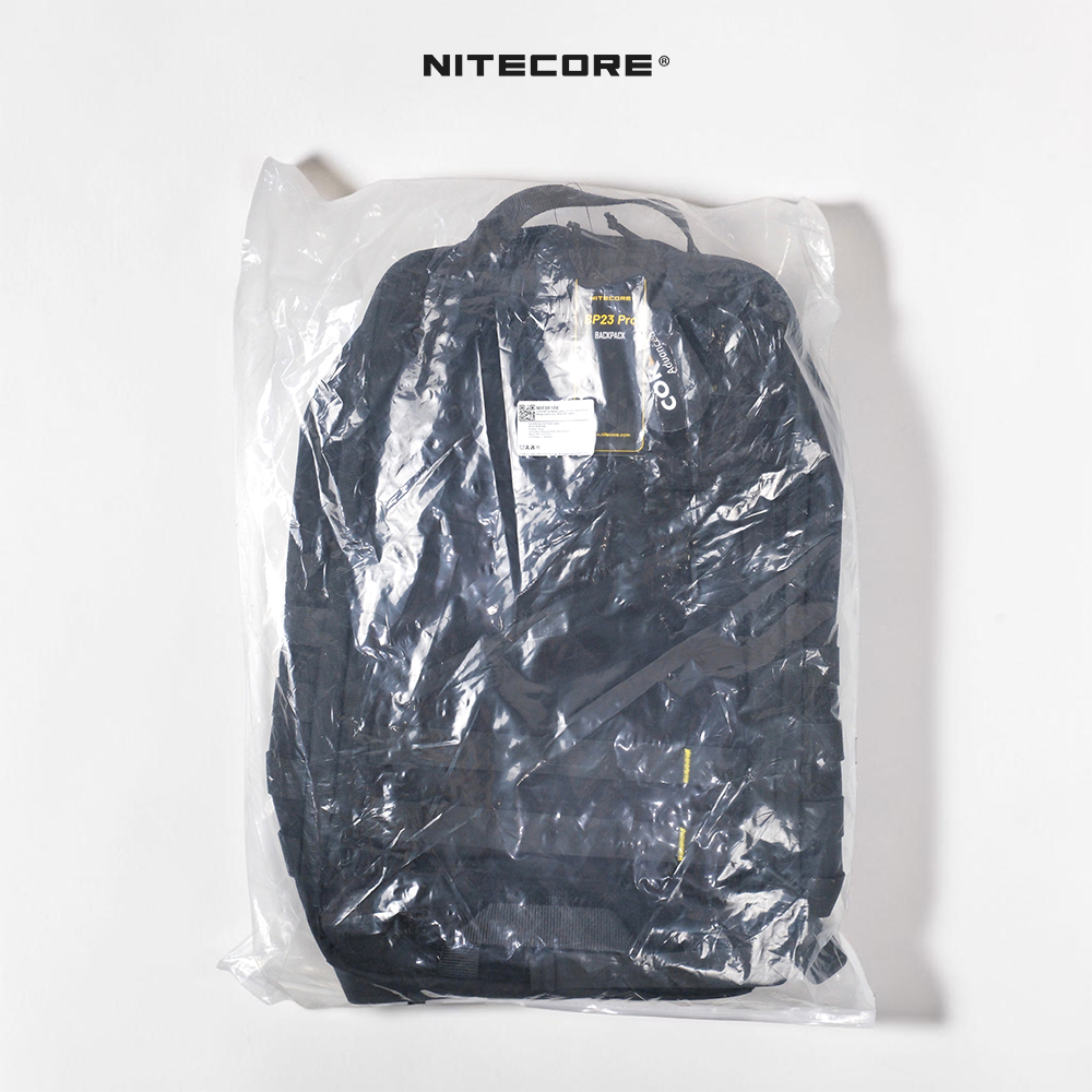 NITECORE Tas Ransel Laptop 15.6 Inch 500D Cordura MOLLE System 23L - BP23 PRO Gambar produk NITECORE Tas Ransel Laptop 15.6 Inch 500D Cordura MOLLE System 23L - BP23 PRO - Kemasan