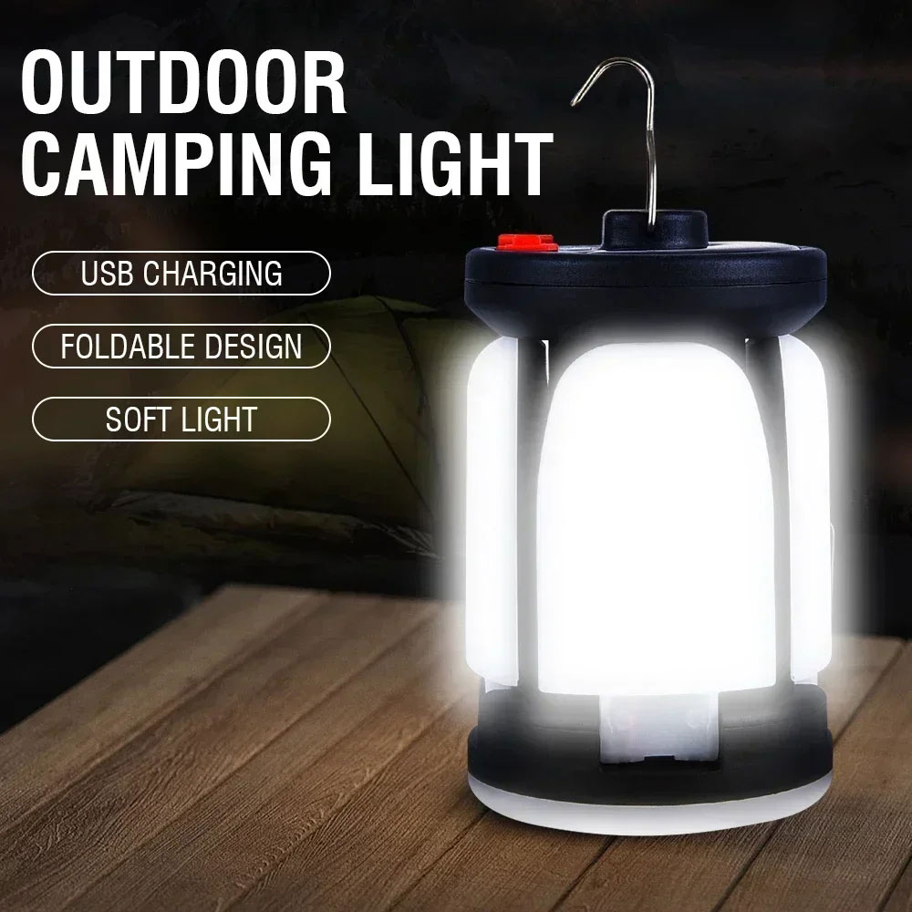 NEWB Lampu Emergency LED Camping Solar Foldable USB 5W 2400mAh - 2030 Gambar produk NEWB Lampu Emergency LED Camping Solar Foldable USB 5W 2400mAh - 2030 - Utama