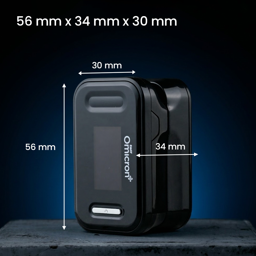 TaffOmicron Fingertip Pulse Oximeter Alat Ukur Saturasi Oksigen Darah - YK-81C Gambar produk TaffOmicron Fingertip Pulse Oximeter Alat Ukur Saturasi Oksigen Darah - YK-81C - 8