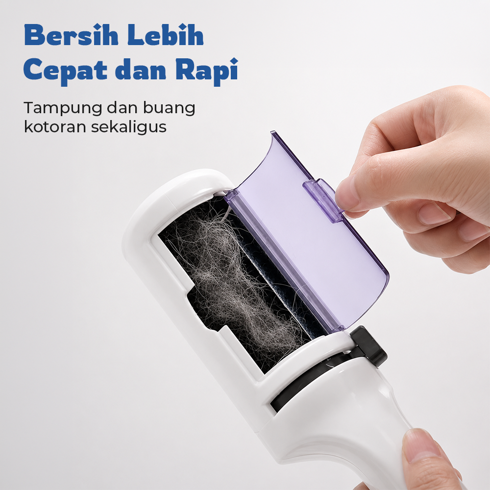 JOOMY Penghilang Bulu Serat Kain Lint Remover Portable - CR-A17 Gambar produk JOOMY Penghilang Bulu Serat Kain Lint Remover Portable - CR-A17 - 4