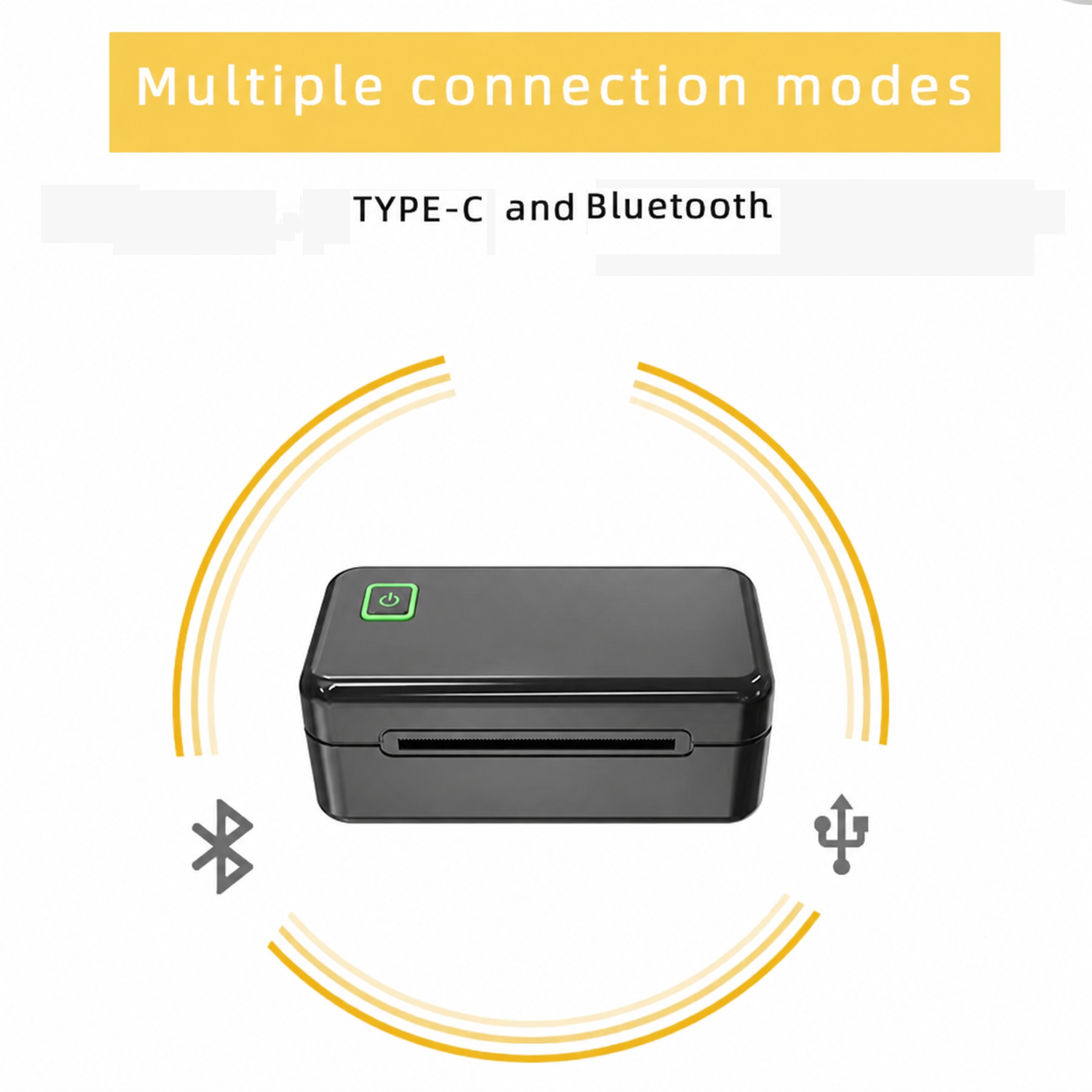JP Printer Barcode Thermal Label Bluetooth 80mm 203 DPI 160mm/s - CC390 Gambar produk JP Printer Barcode Thermal Label Bluetooth 80mm 203 DPI 160mm/s - CC390 - 2