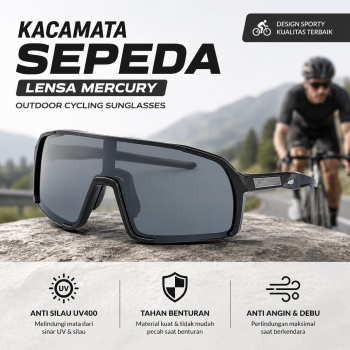 SPEZIAL Kacamata Sepeda Lensa Mercury Outdoor Cycling Sunglasses - S-22