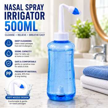 HNK Alat Pencuci Hidung Nasal Spray Irrigator Rinse Control Clean - Jn33