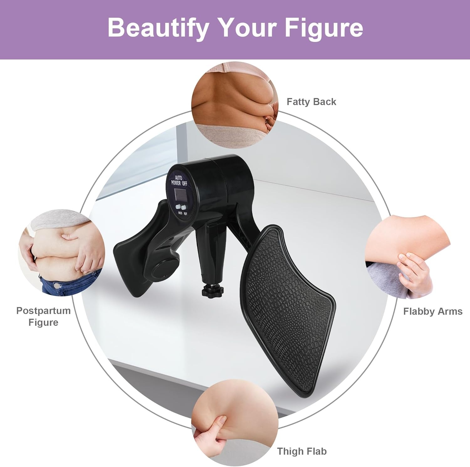 VEKSO Alat Latihan Otot Paha Pelvic Muscle Trainer Adjustable with LCD - V70 Gambar produk VEKSO Alat Latihan Otot Paha Pelvic Muscle Trainer Adjustable with LCD - V70 - 8