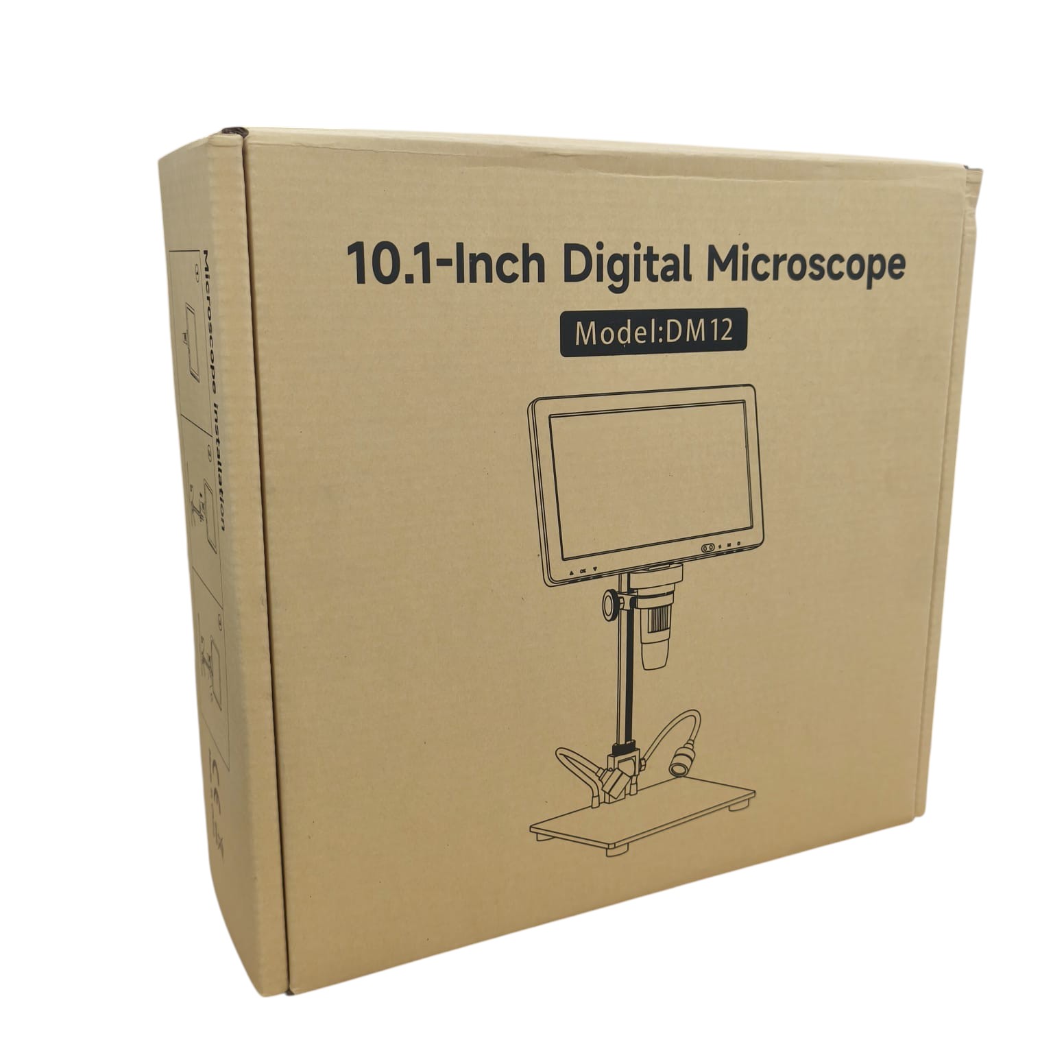 Taffware Mikroskop Digital Monitor 1080P 1200x 10.1 Inch IPS 3000mAh - DM12 Gambar produk Taffware Mikroskop Digital Monitor 1080P 1200x 10.1 Inch IPS 3000mAh - DM12 - Kemasan