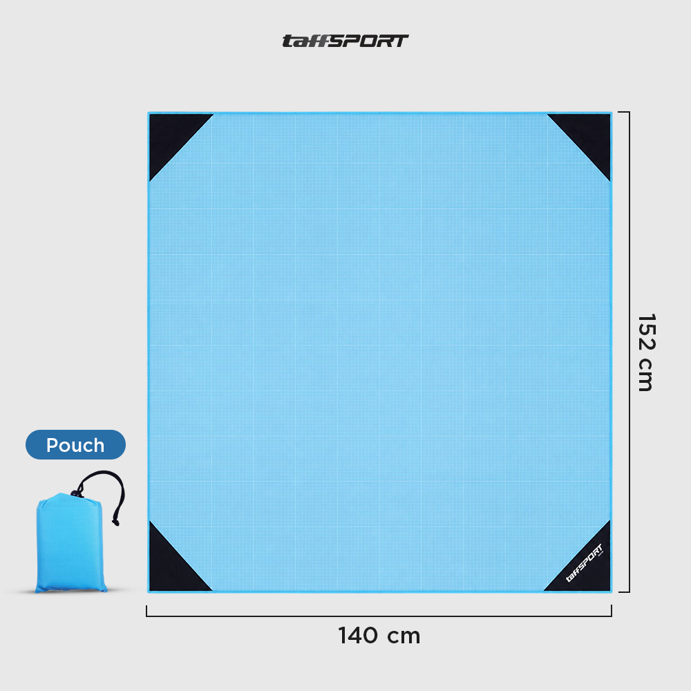 TaffSPORT Tikar Lipat Matras Camping Piknik Waterproof Mat 1.4x1.52M - FS-007 Gambar produk TaffSPORT Tikar Lipat Matras Camping Piknik Waterproof Mat 1.4x1.52M - FS-007 - 8