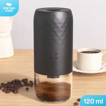 One Two Cups Alat Penggiling Kopi Elektrik Coffee Grinder 1800mAh - KMDJ-3A