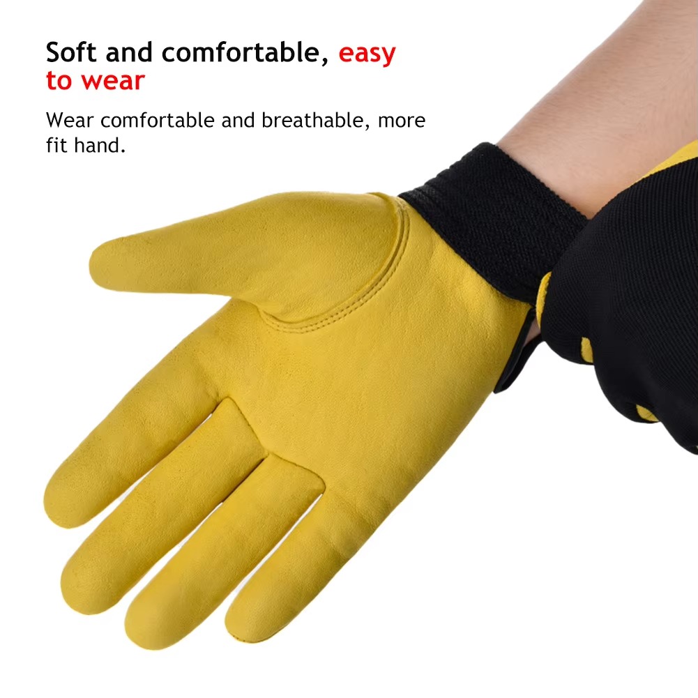 ArmaDES Sarung Tangan Las Kulit Domba Sheepskin Welding Gloves XL - STL-20 Gambar produk ArmaDES Sarung Tangan Las Kulit Domba Sheepskin Welding Gloves XL - STL-20 - 2