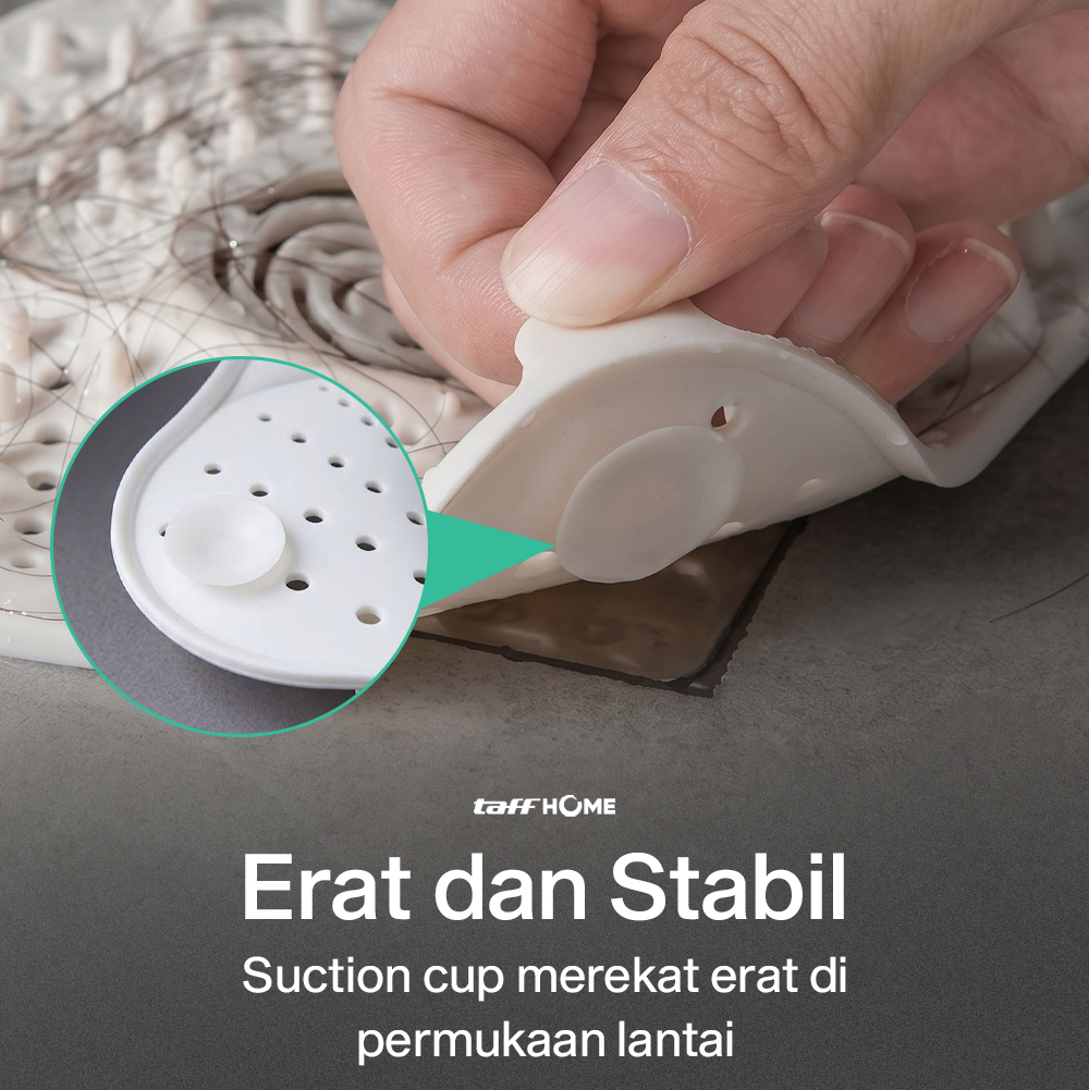TaffHOME Penutup Lubang Pembuangan Air Anti-Blocking Filter Cover - SJ24 Gambar produk TaffHOME Penutup Lubang Pembuangan Air Anti-Blocking Filter Cover - SJ24 - 4