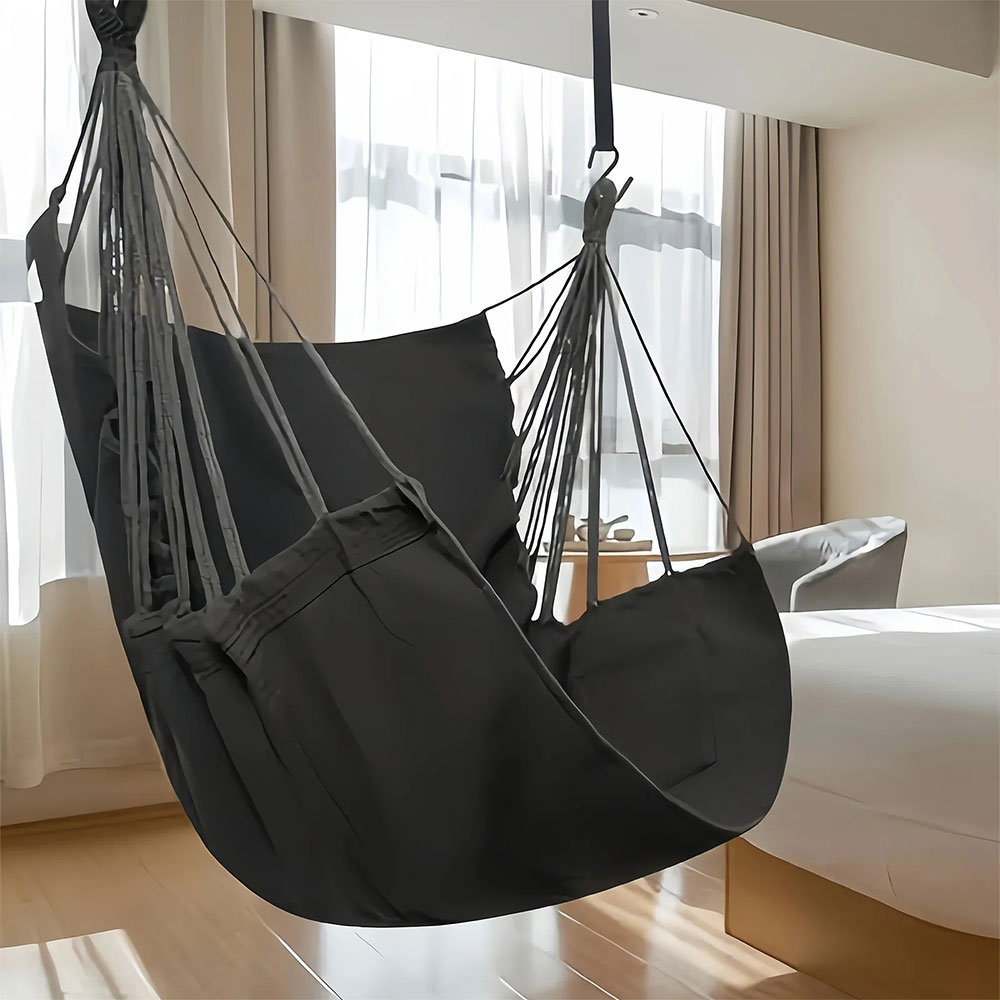MIZTL Kursi Ayunan Gantung Hammock Chair Hanging Outdoor - JS450 Gambar produk MIZTL Kursi Ayunan Gantung Hammock Chair Hanging Outdoor - JS450 - 4