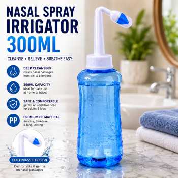 HNK Alat Pencuci Hidung Nasal Spray Irrigator Rinse Control Clean - Jn33