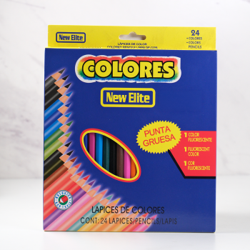 Gambar produk WEBOW Pensil Warna Color Pencils Drawing Painting 24 PCS/Set - XP024 - Kemasan