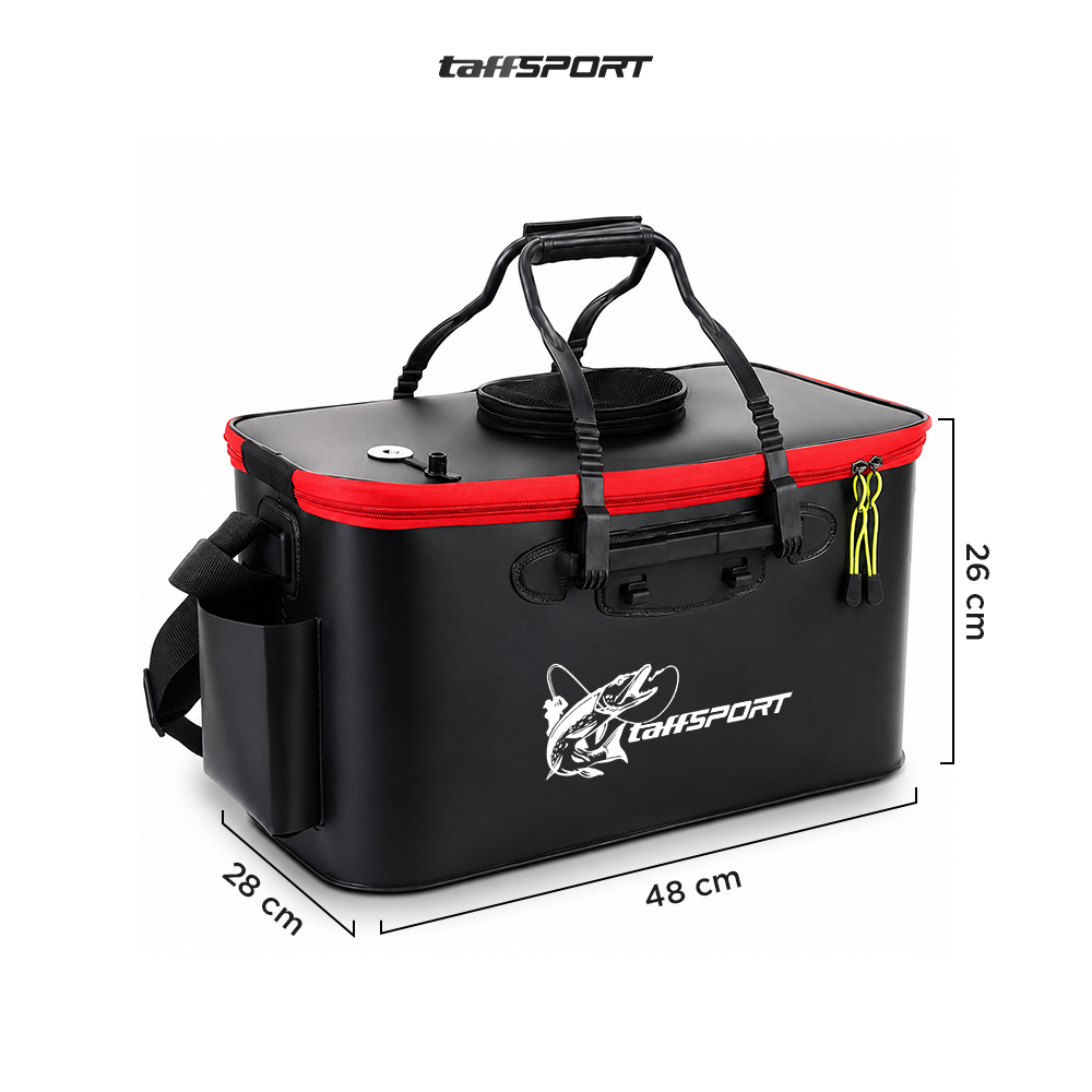 TaffSPORT Tas Pancing Ember Lipat Waterproof Fishing Bucket - JY0210 Gambar produk TaffSPORT Tas Pancing Ember Lipat Waterproof Fishing Bucket - JY0210 - 7