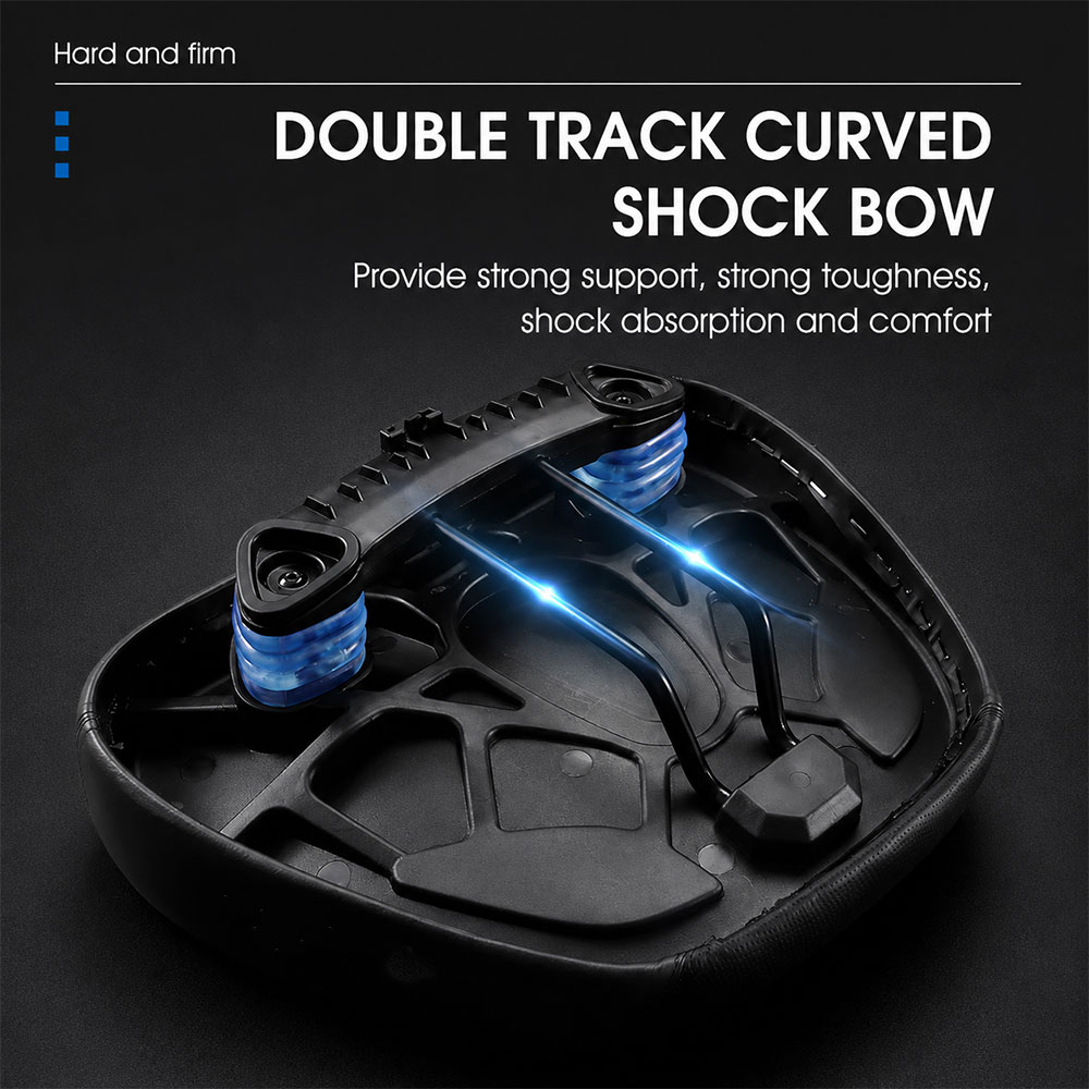TH Jok Sadel Sepeda Bike Saddle No Nose Double Shock Absorp Comfort - YP0801133 Gambar produk TH Jok Sadel Sepeda Bike Saddle No Nose Double Shock Absorp Comfort - YP0801133 - 3