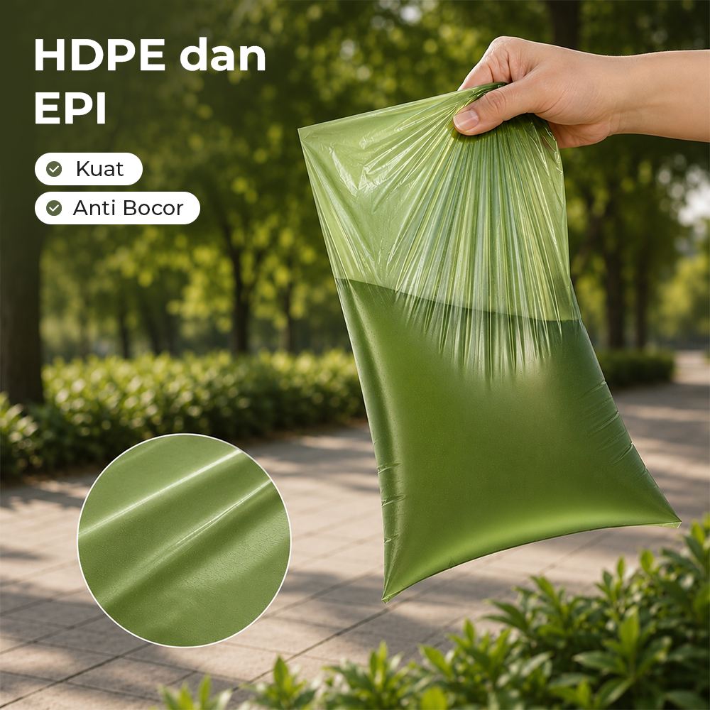 GAGYIVE Kantong Plastik Kotoran Anjing Biodegradable dengan Dispenser Polos - GA15 Gambar produk GAGYIVE Kantong Plastik Kotoran Anjing Biodegradable dengan Dispenser Polos - GA15 - 2