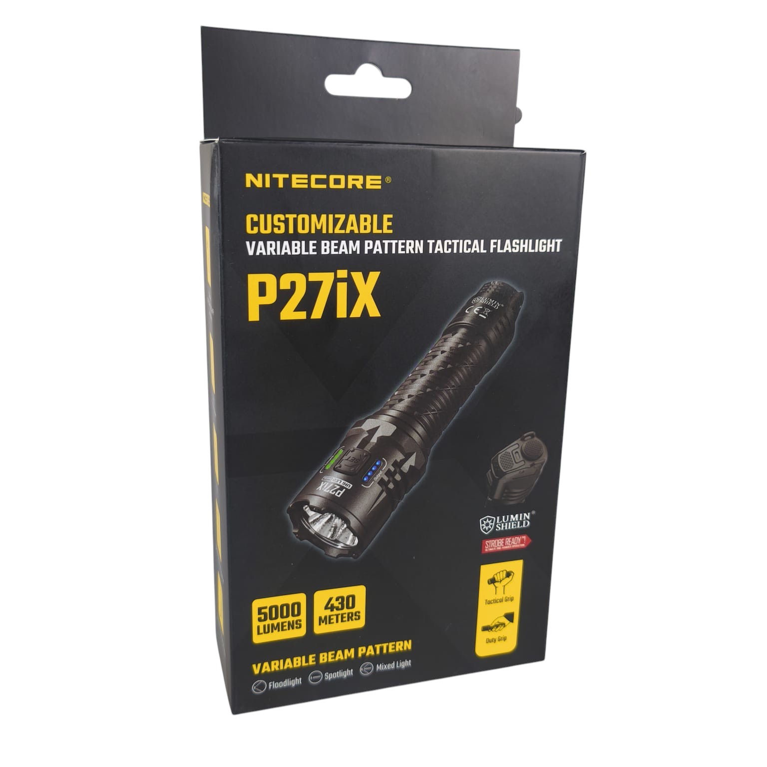 NITECORE Senter Taktikal LED Flashlight 3 Mode Beam IP68 5000 Lumens - P27iX Gambar produk NITECORE Senter Taktikal LED Flashlight 3 Mode Beam IP68 5000 Lumens - P27iX - Kemasan
