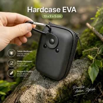 Hardcase EVA Protective Bag untuk Kamera Aksi Action Cam Earphone TWS - VBG-E10