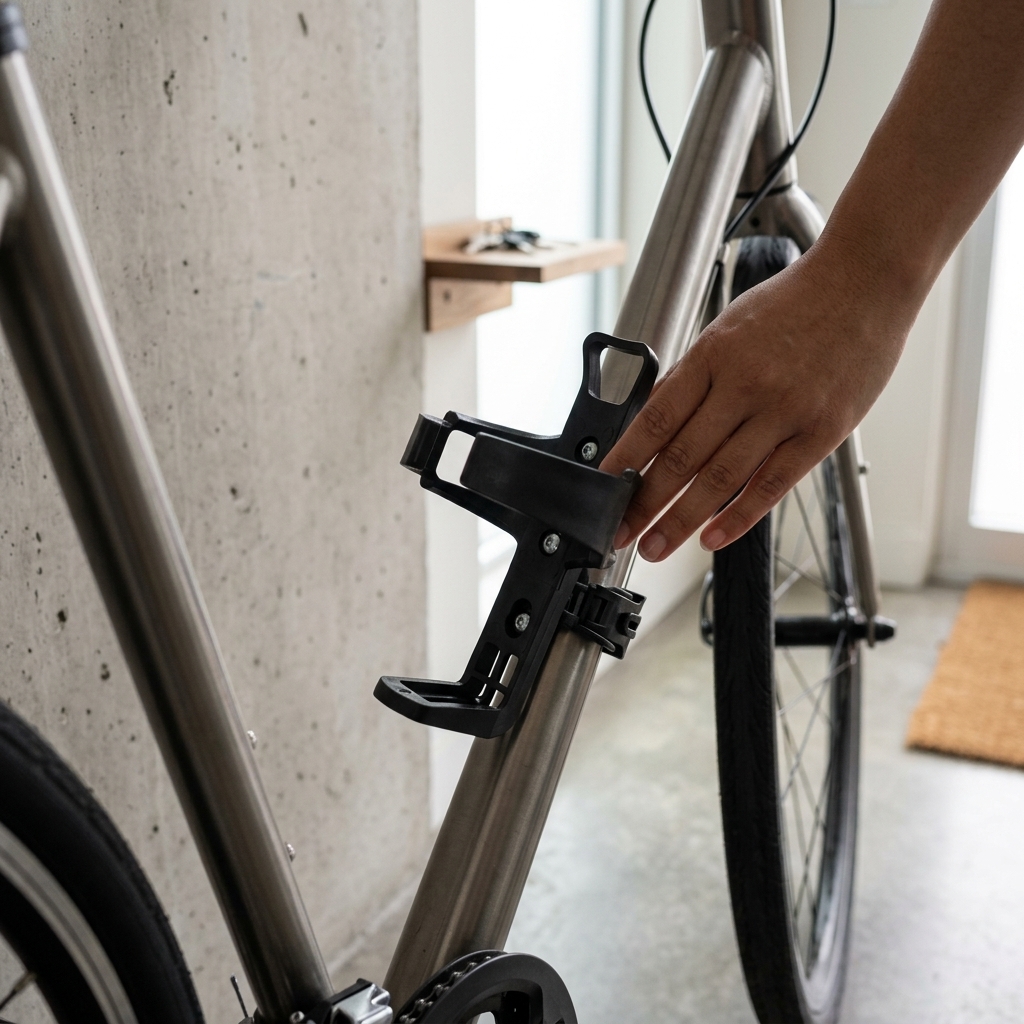 TaffSPORT Holder Botol Minum Sepeda 360 Rotating Bike Bottle Cage - BC-101 Gambar produk TaffSPORT Holder Botol Minum Sepeda 360 Rotating Bike Bottle Cage - BC-101 - 2