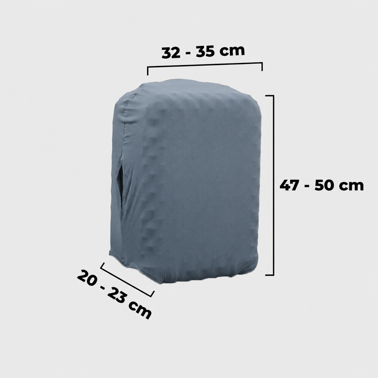 GengLi Sarung Koper Elastis Poliester Spandek Luggage Cover Size S - GL-21 Gambar produk GengLi Sarung Koper Elastis Poliester Spandek Luggage Cover Size S - GL-21 - 8