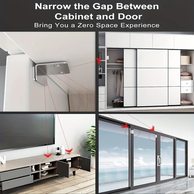 Caylex Penahan Pintu Lemari Magnet L Shape Double Tape Door Stopper - XL-X20 Gambar produk Caylex Penahan Pintu Lemari Magnet L Shape Double Tape Door Stopper - XL-X20 - 4