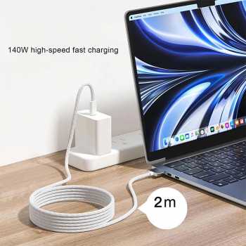 Gambar produk LISEN Kable Charger USB Type C to MagSafe 3 Fast Charging 140W 2M - AO50 - 4