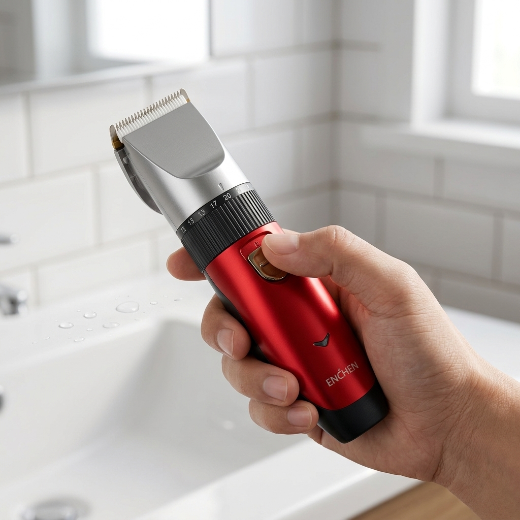 ENCHEN Alat Cukur Elektrik Hair Clipper Trimmer Ceramic Rechargerable - Sharp-R Gambar produk ENCHEN Alat Cukur Elektrik Hair Clipper Trimmer Ceramic Rechargerable - Sharp-R - 2