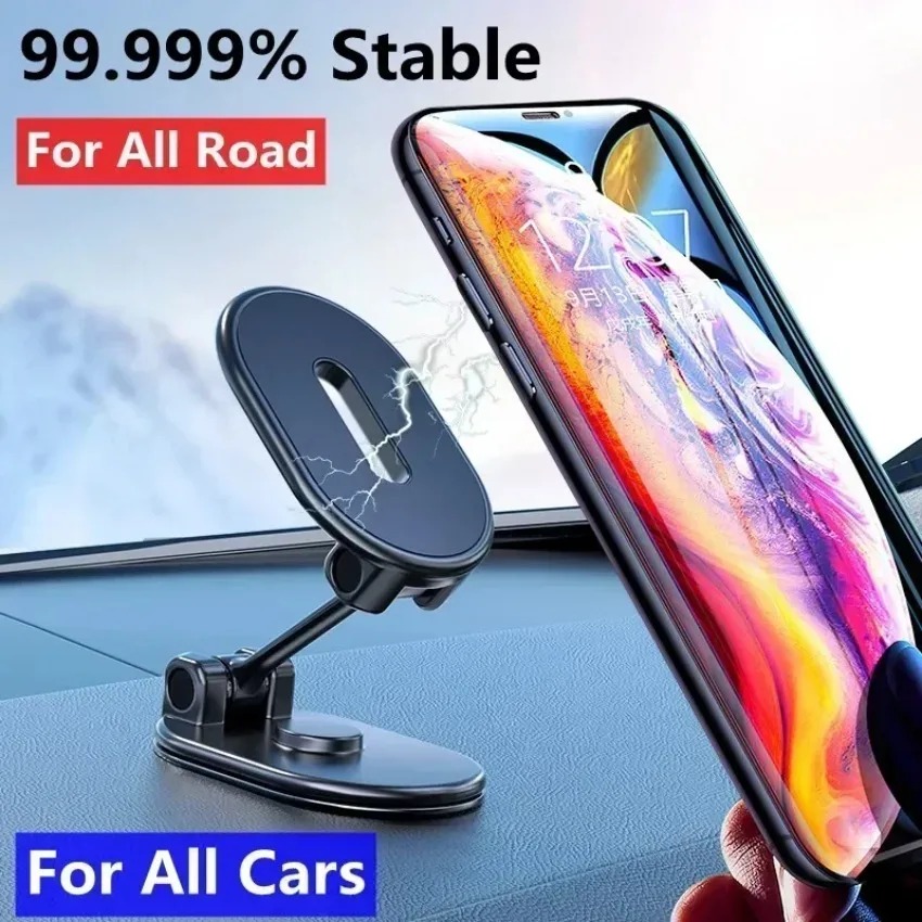 VIKEFON Holder HP Mobil Magnetic N52 360 Rotation Car Phone Holder - HM-15 Gambar produk VIKEFON Holder HP Mobil Magnetic N52 360 Rotation Car Phone Holder - HM-15 - 6