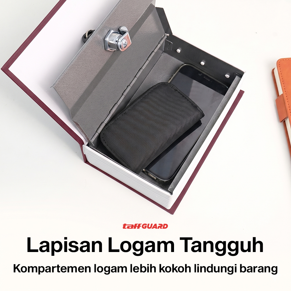 TaffGUARD Brankas Buku Kamus Kunci Manual Anti Maling Hidden Safe Box Kecil - KB-10L Gambar produk TaffGUARD Brankas Buku Kamus Kunci Manual Anti Maling Hidden Safe Box Kecil - KB-10L - 2
