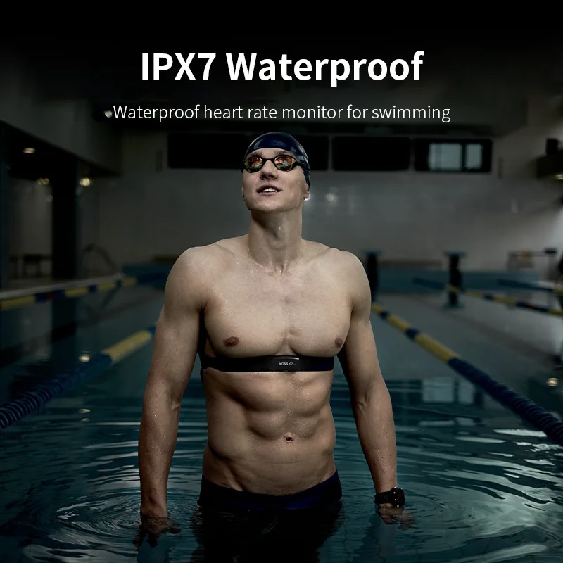 XOSS Heart Rate Monitor Chest Strap Sensor Jantung Dual Mode IPX7 - X2 Pro Gambar produk XOSS Heart Rate Monitor Chest Strap Sensor Jantung Dual Mode IPX7 - X2 Pro - 6
