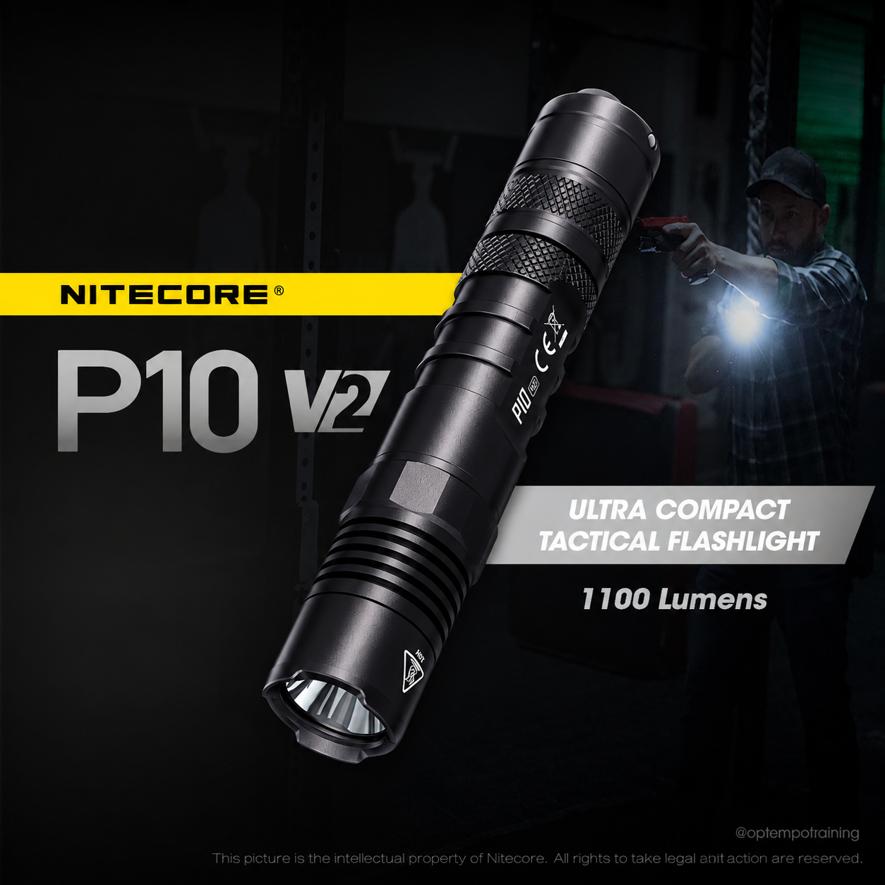 NITECORE Senter LED CREE XP-L2 V6 Waterproof IP68 1100 Lumens - P10 V2 Gambar produk NITECORE Senter LED CREE XP-L2 V6 Waterproof IP68 1100 Lumens - P10 V2 - Utama