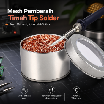 GOOGZON Pembersih Timah Tip Solder Desoldering Iron Mesh - JZQ-588B