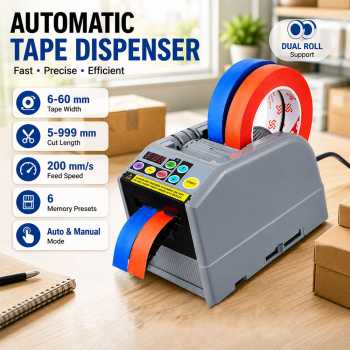 Mezurun Tape Cutter Automatic Dispenser Mesin Pemotong Lakban 25 W - ZCUT-9