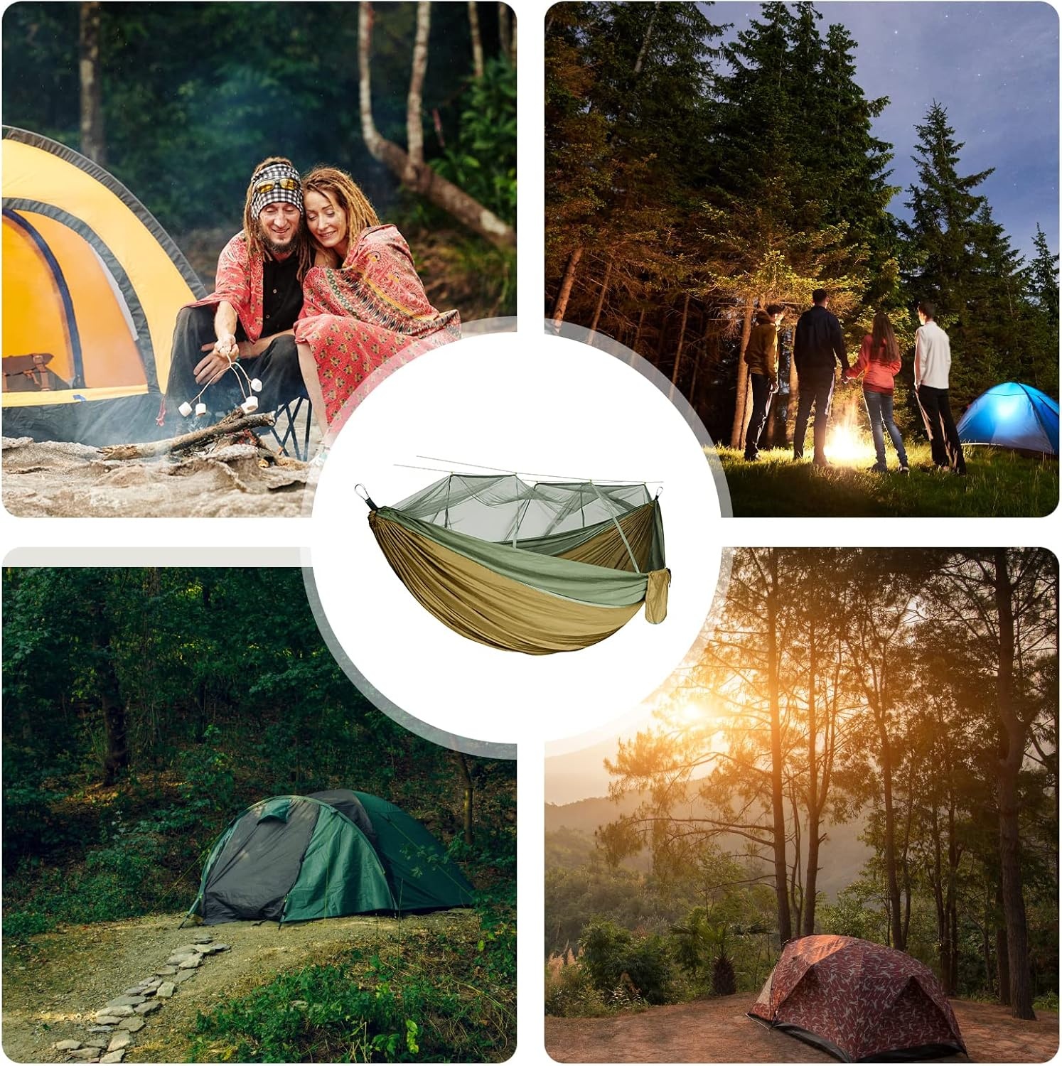 NATURY Hammock Kelambu Ayunan Gantung Camping Outdoor 2.9x1.4M - J510 Gambar produk NATURY Hammock Kelambu Ayunan Gantung Camping Outdoor 2.9x1.4M - J510 - Kemasan