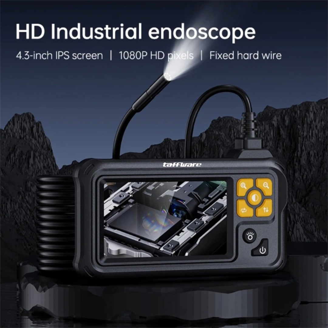 Taffware Kamera Endoskop Industrial Borescope 4.3 Inch IP67 2000mAh 5M - P100 Gambar produk Taffware Kamera Endoskop Industrial Borescope 4.3 Inch IP67 2000mAh 5M - P100 - Utama