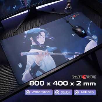 TaffGEAR Mouse Pad Gaming XL Demon Slayer Desk Mat 800x400x2mm - RO63