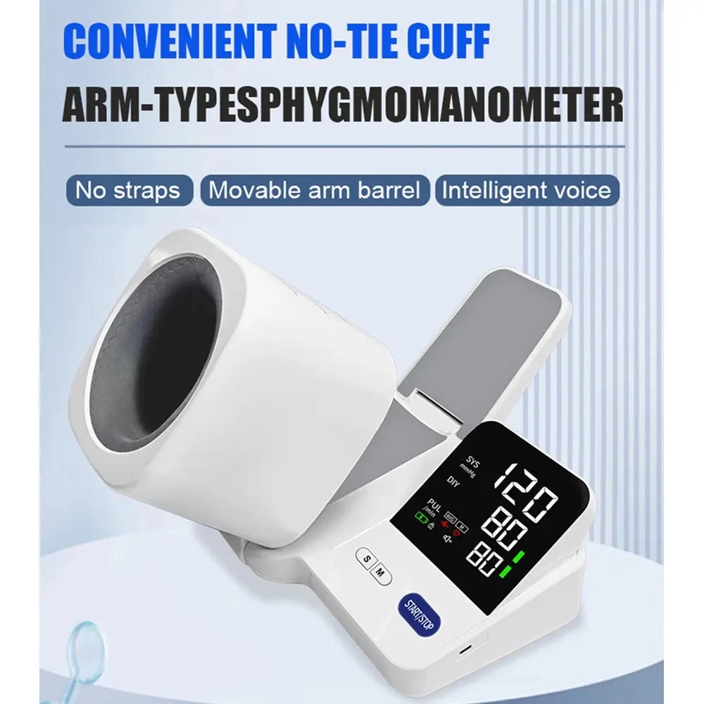 TENICA Tensimeter Digital Pengukur Tekanan Darah Tunnel English Voice - HSYL-XY11-H Gambar produk TENICA Tensimeter Digital Pengukur Tekanan Darah Tunnel English Voice - HSYL-XY11-H - 2