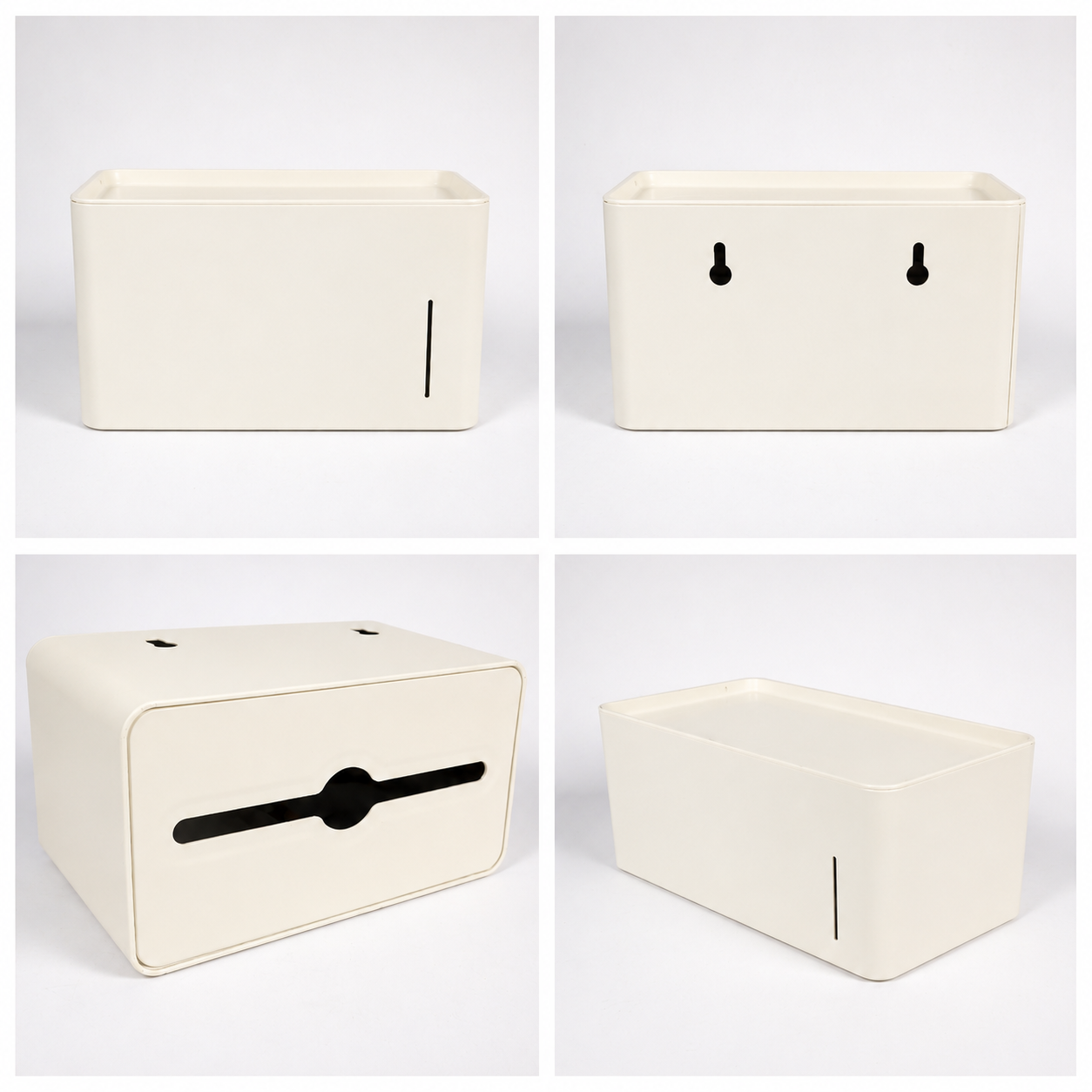 Gambar produk OPALINE Tempat Tisu Rak Gantung Kamar Mandi Tissue Box Storage Rack - OP-10 - 1