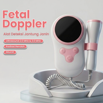 Jytop Alat Deteksi Jantung Janin Fetal Doppler LCD Heartrate 3.0MHz - YSL-T505/YSL-505