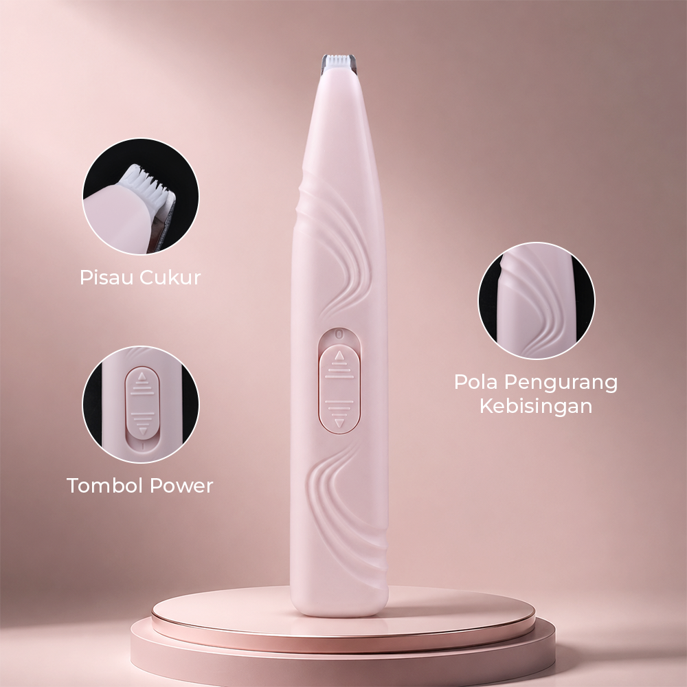 LEYOUFU Alat Cukur Bulu Hewan Peliharaan Elektrik Mini Pet Grooming - SN-16 Gambar produk LEYOUFU Alat Cukur Bulu Hewan Peliharaan Elektrik Mini Pet Grooming - SN-16 - 2