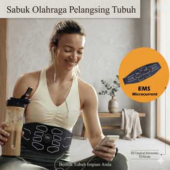 SPEAE Sabuk Olahraga Pelangsing Tubuh EMS Belt Massager - SP192