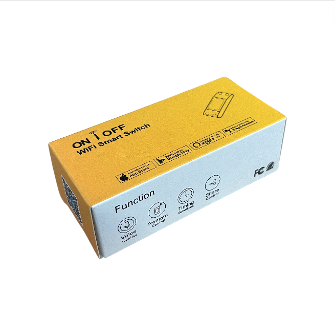 BEEBEE Smart Switch WiFi 2 Channel Smart Life Alexa Control Module 10A - BSD16 Gambar produk BEEBEE Smart Switch WiFi 2 Channel Smart Life Alexa Control Module 10A - BSD16 - Kemasan